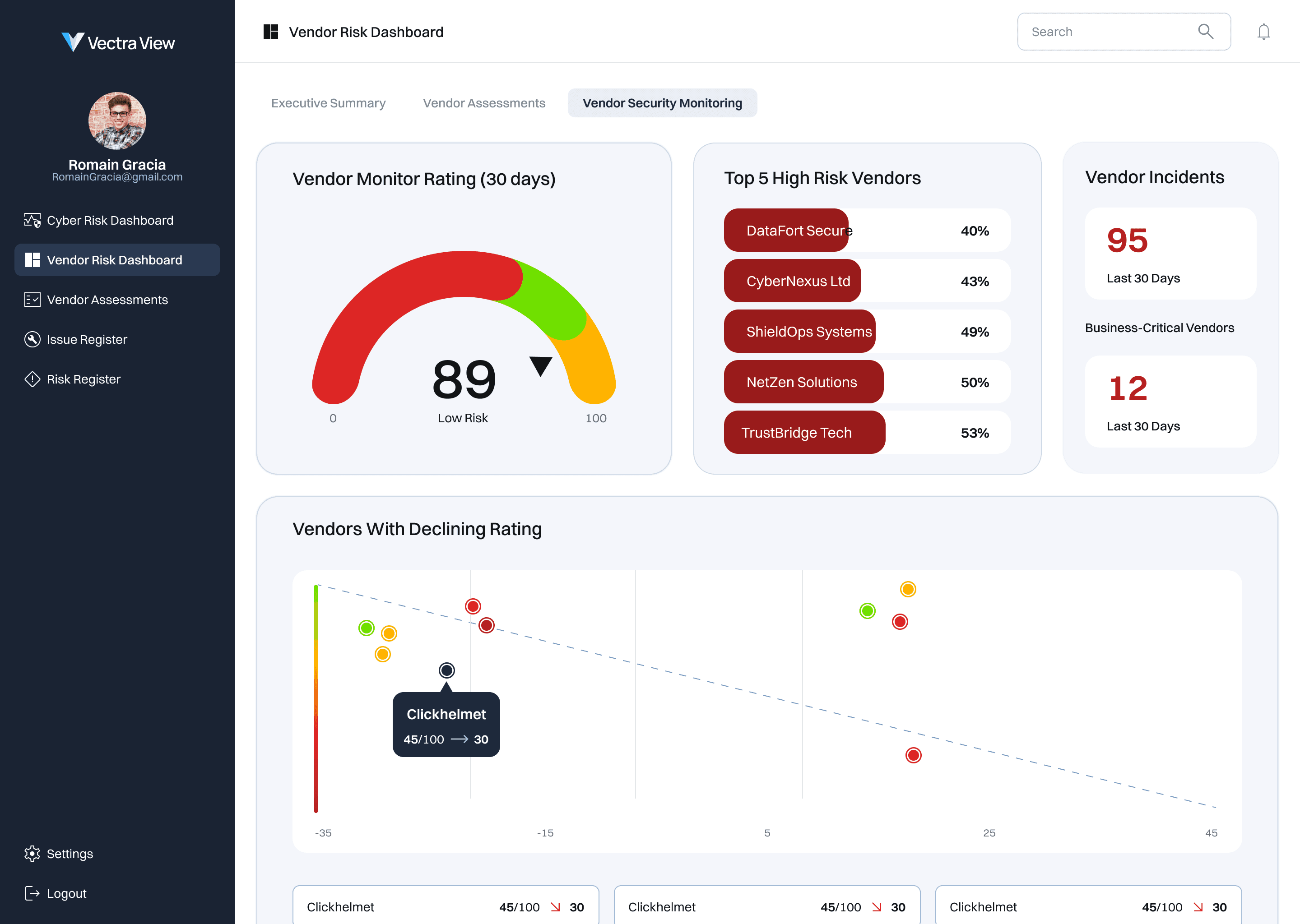 Vectra View: Reduce Compliance Assessment Time by 65%